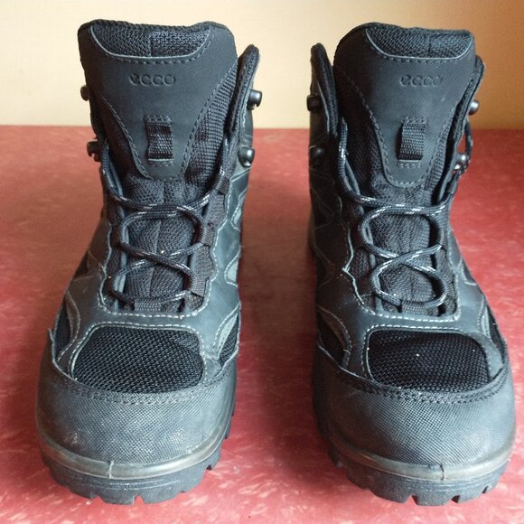 Ecco Xpedition III GORE-TEX 81116353859 Black/Black Hiking Boots Sz 39/ 8US - Picture 3 of 8